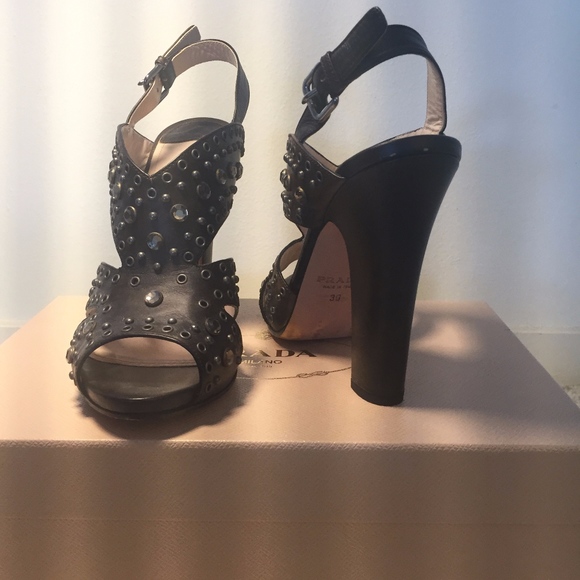 PRADA VITELLO VINTAGE EBANO - Picture 4 of 8